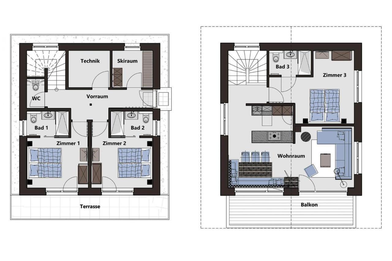 Apartment In Wald Im Pinzgau With A Carport 외부 사진